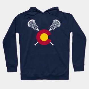 Colorado Lacrosse Flag LAX Hoodie